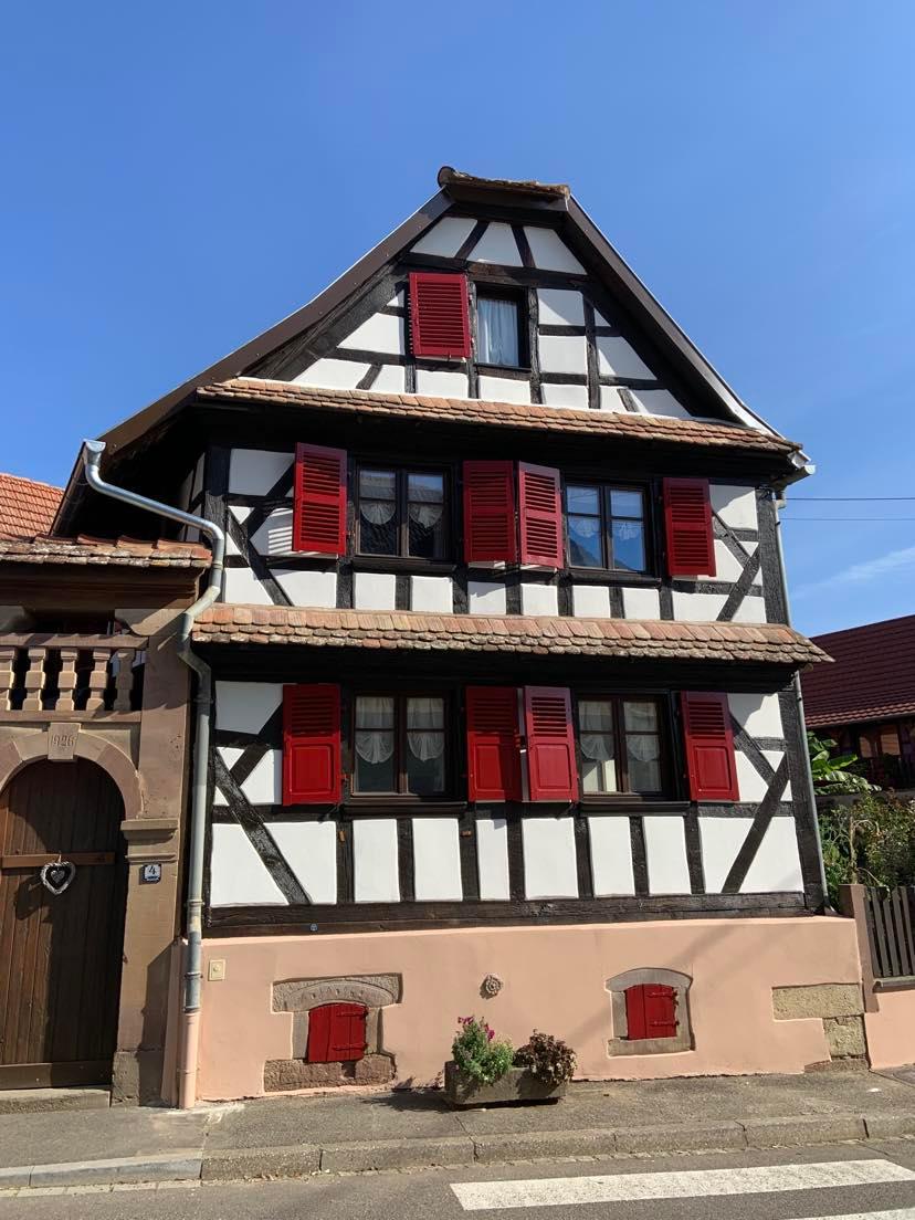 Ferme Ã  colombages Ã  Duntzenheim